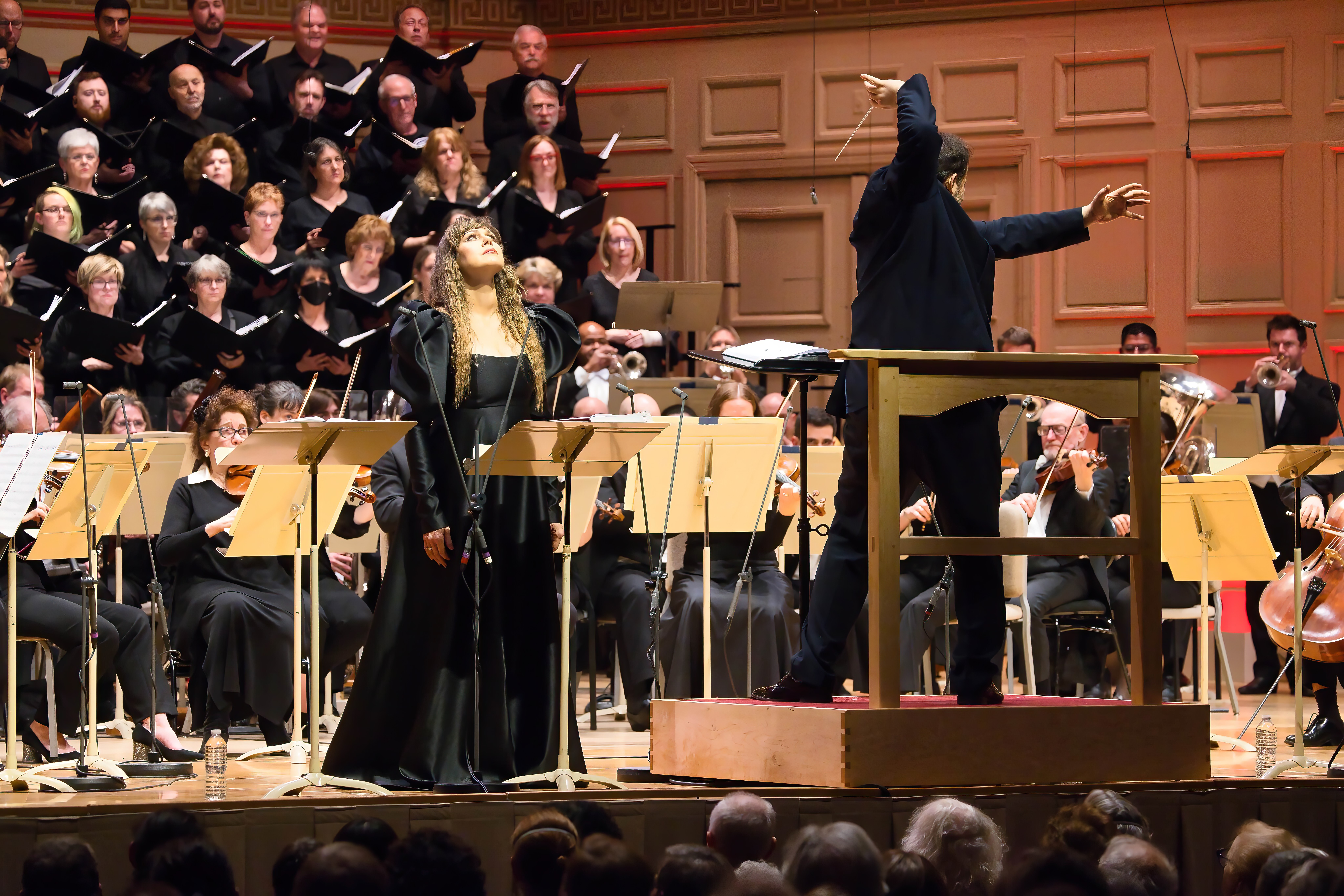 Kristine Opolais and BSO Music Director Andris Nelsons