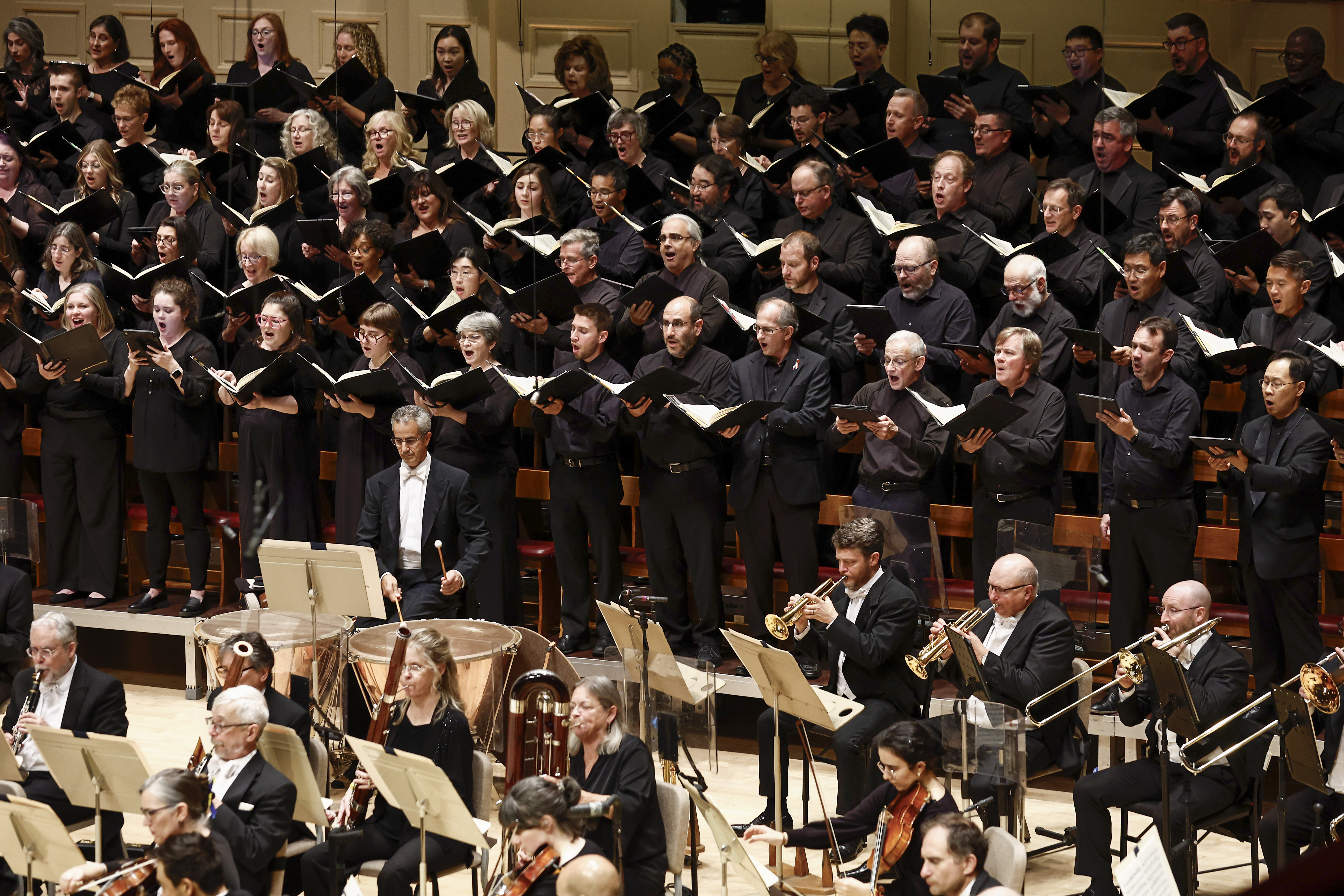 Tanglewood Festival Chorus Performing