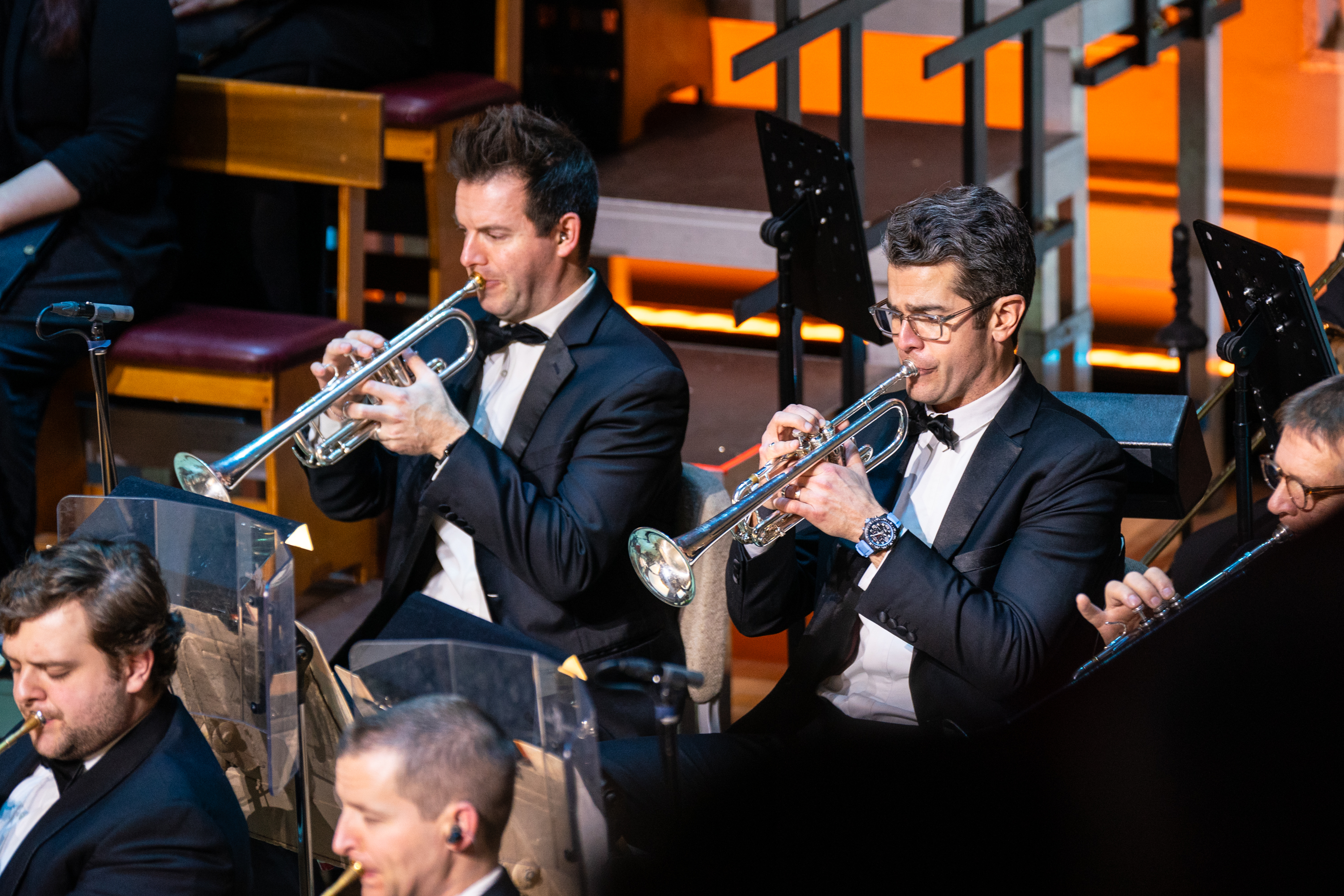 Thomas Siders and Michael Martin at Holiday Pops