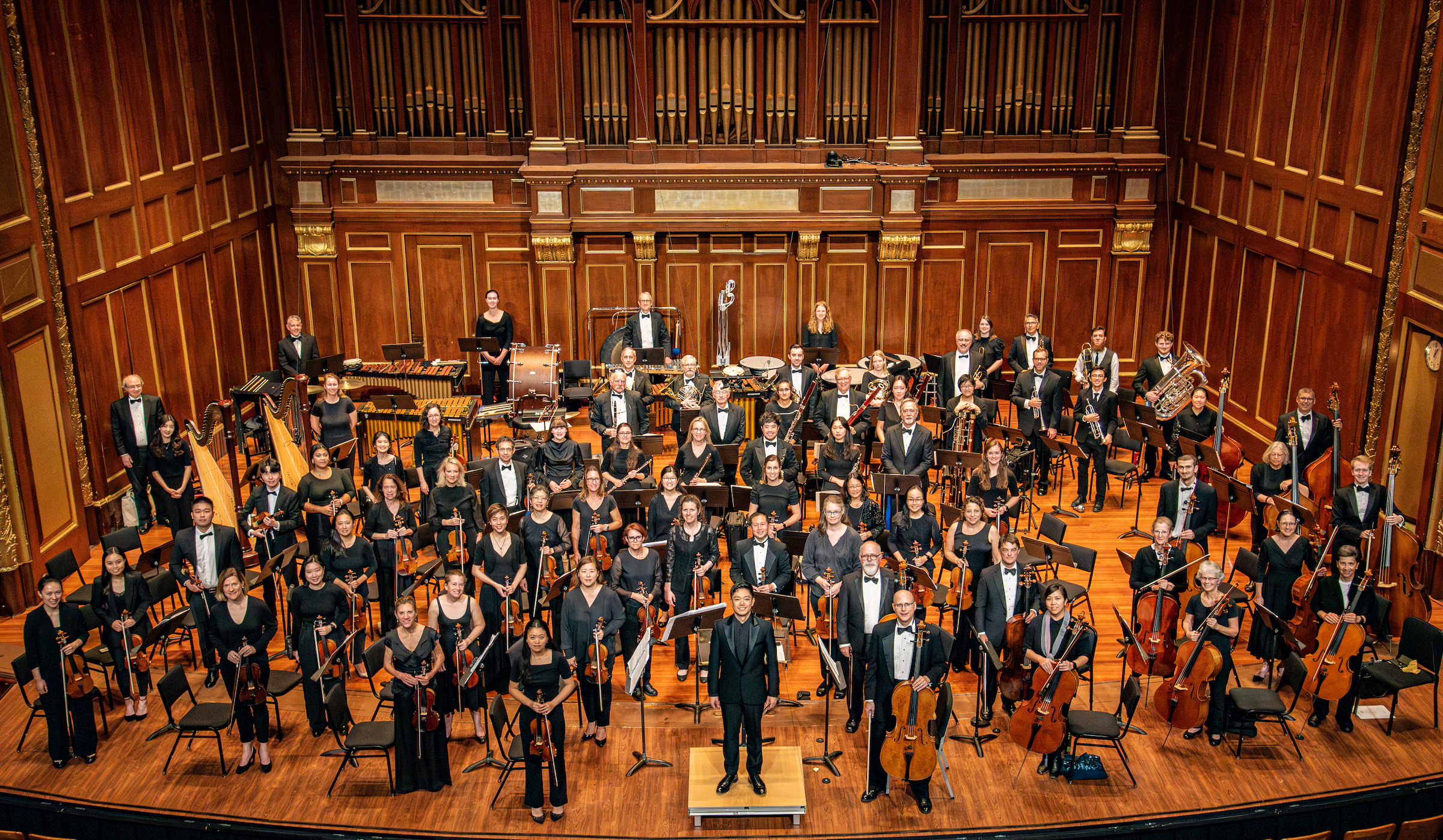 Longwood Symphony Orchestra group photo