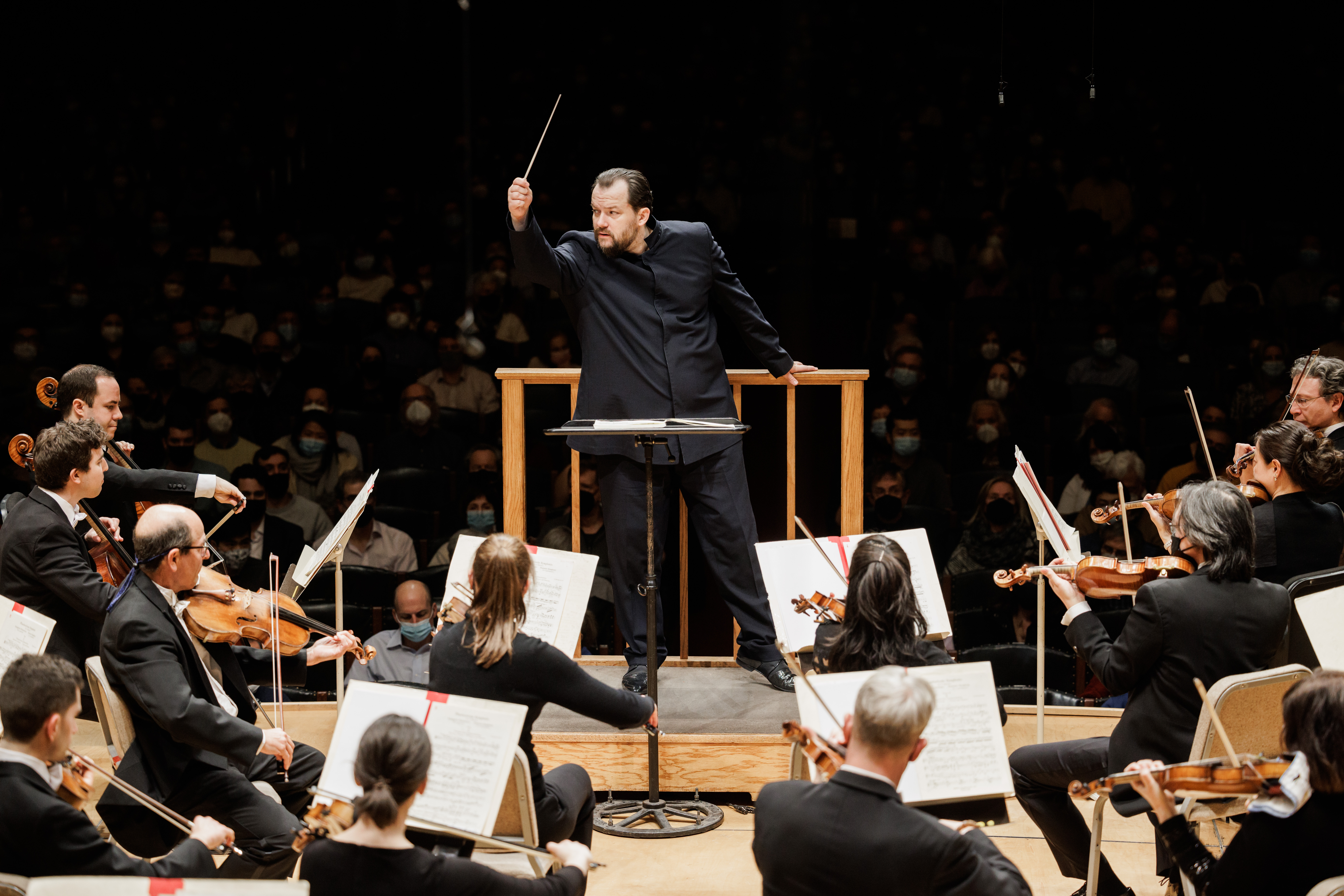 BSO Music Director Andris Nelsons conducts the Boston Symphony Orchestra at Symphony Hall