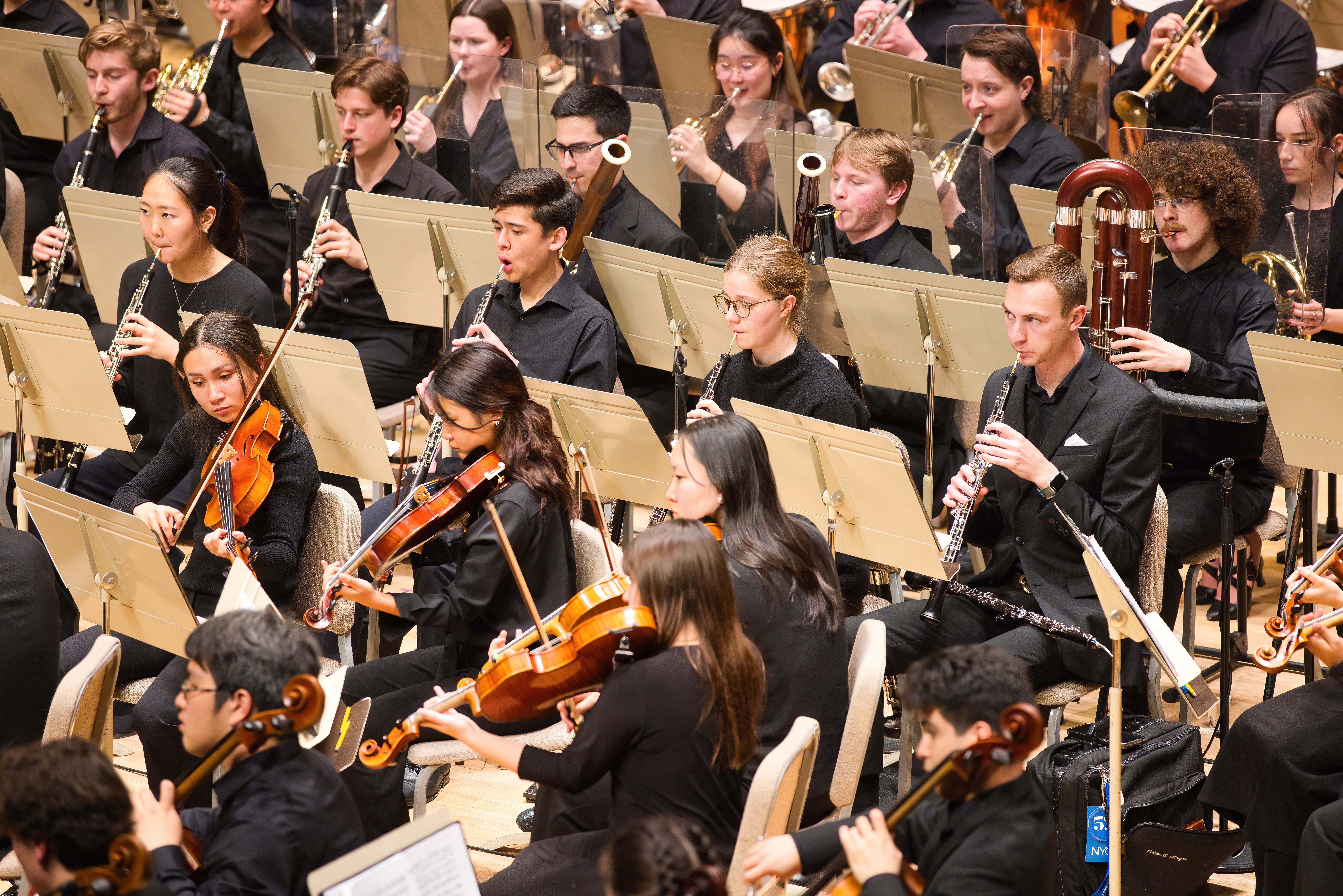 Boston Philharmonic Youth Orchestra performing