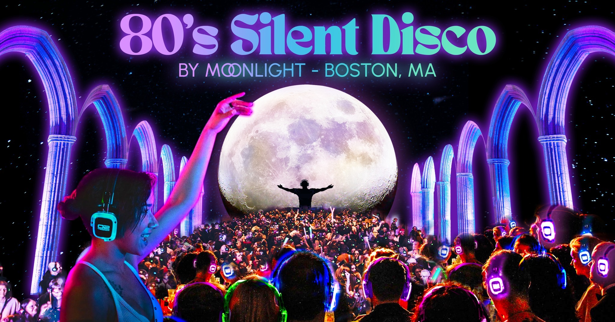 80s Silent Discos In Incredible Places