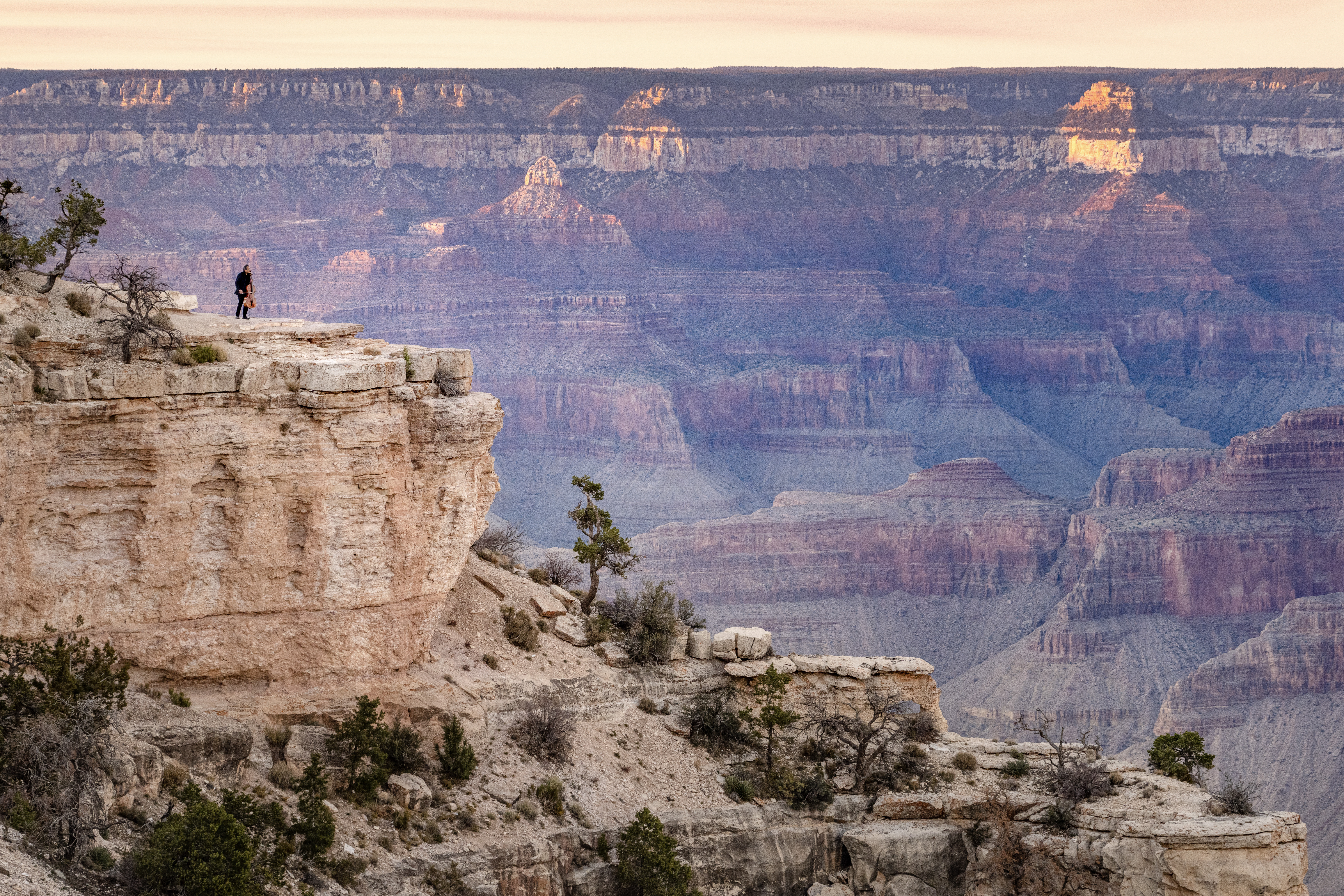 Yo-Yo Ma at the Grand Canyon