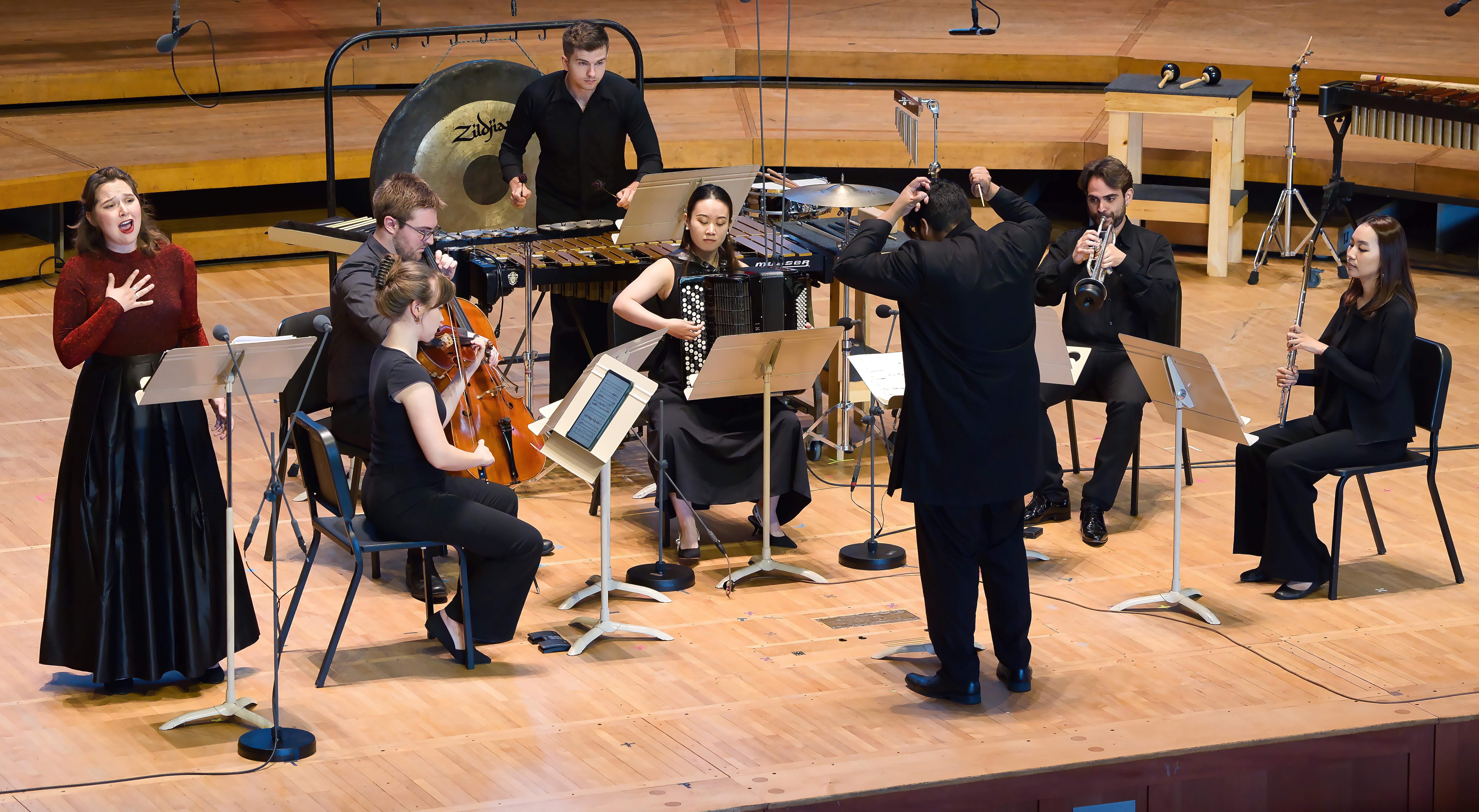 A performance of Le Dormeur du val by Tebogo Monnakgotla at the Tanglewood Festival of Contemporary Music