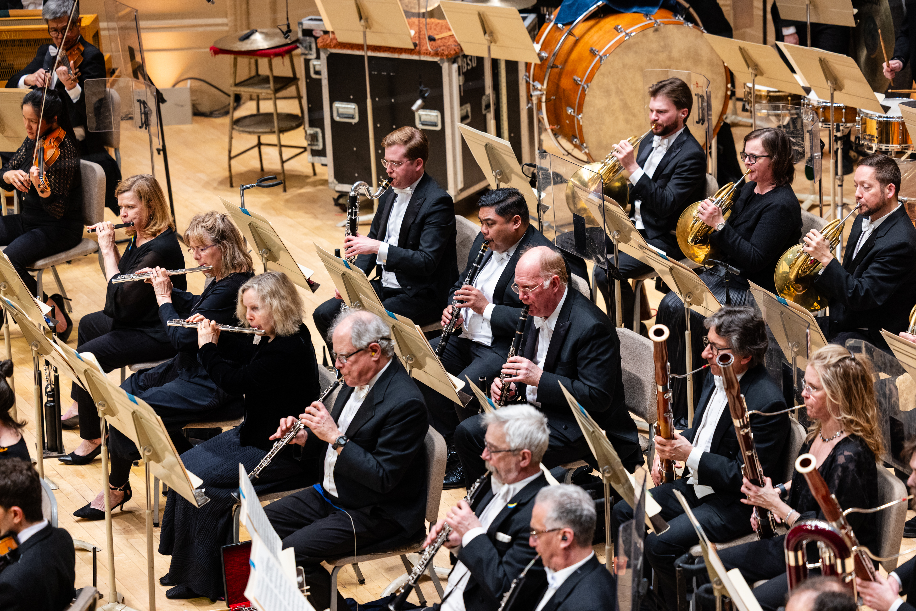 BSO woodwinds in performance, April 11, 2025