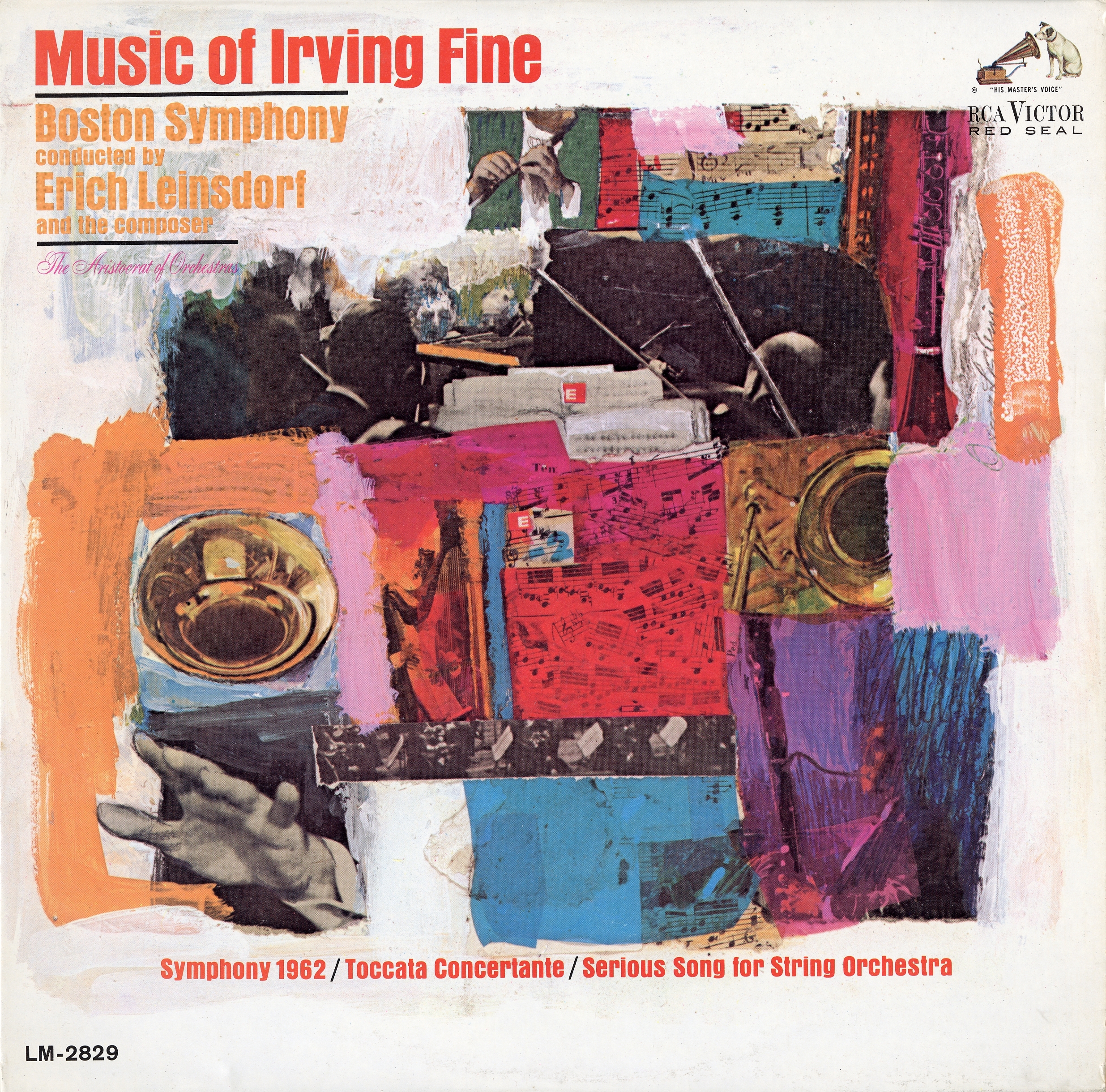 RCA Victor released an LP featuring BSO performances of works by Irving Fine in 1966