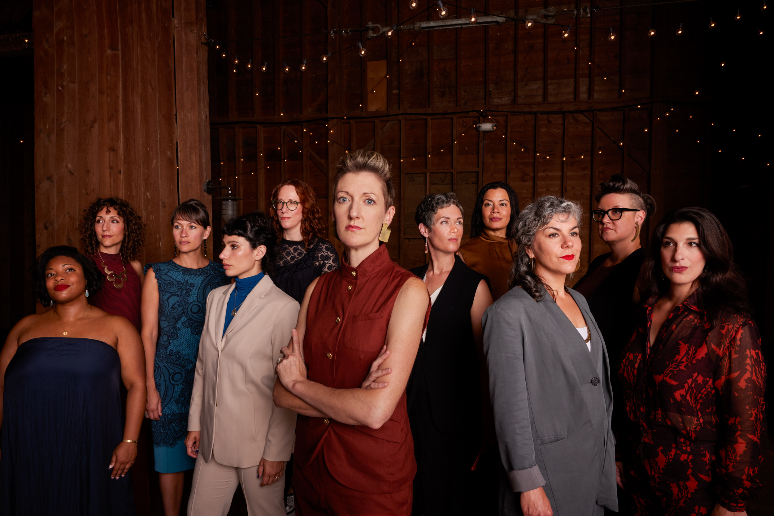 a group photo of the Lorelei Ensemble