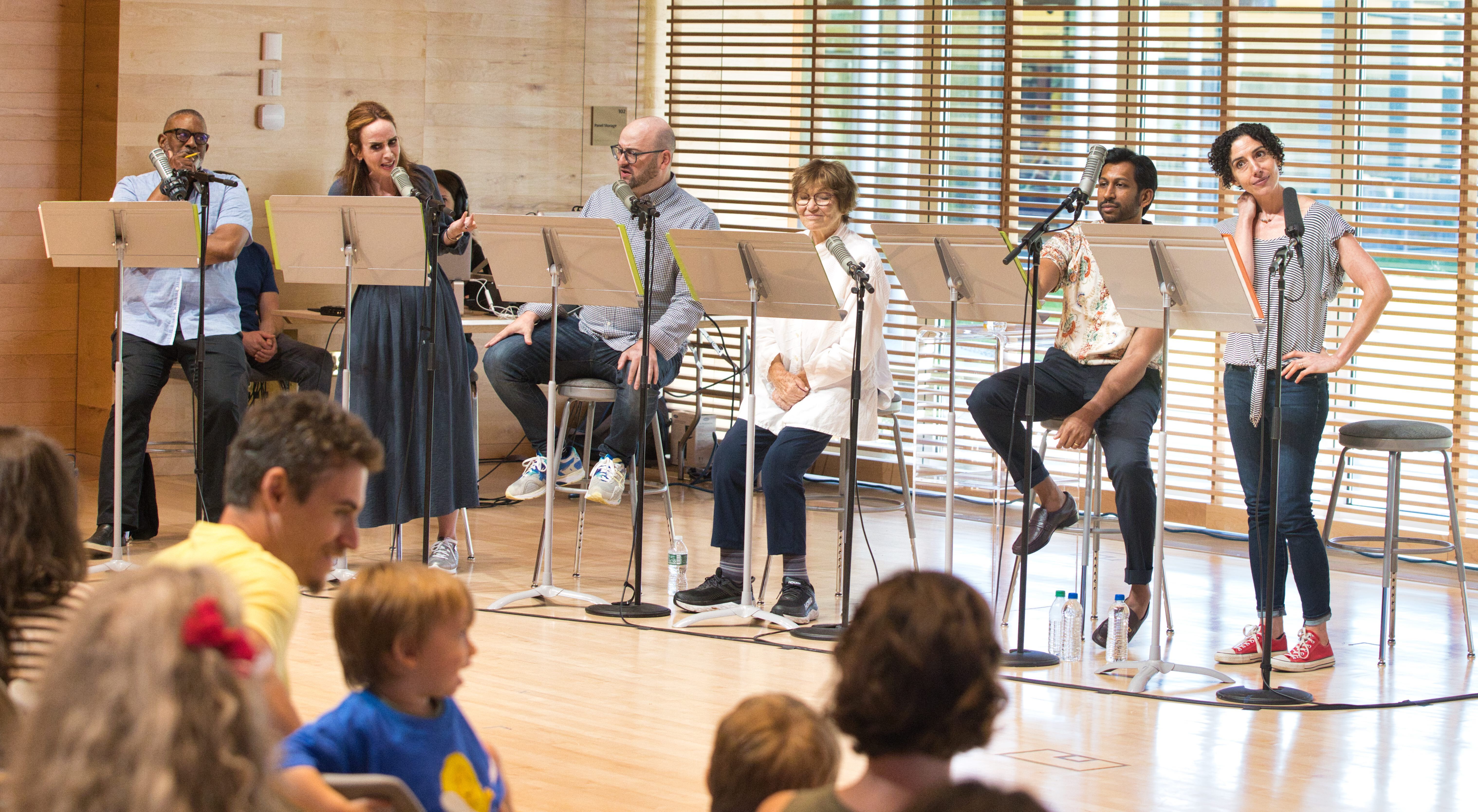 A live recording of the podcast Circle Round at Tanglewood