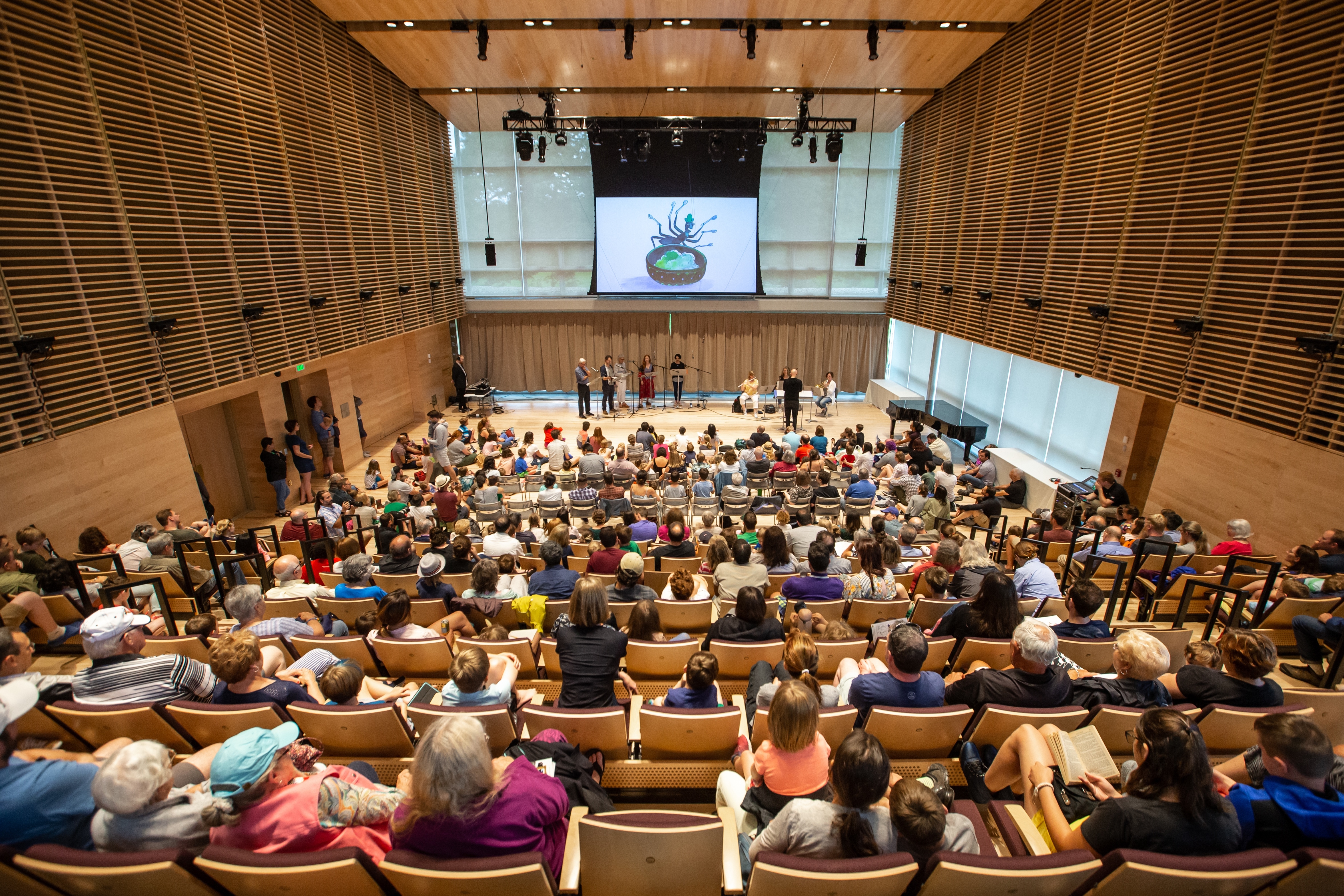 Circle Round with a live studio audience at the Linde Center, 2022