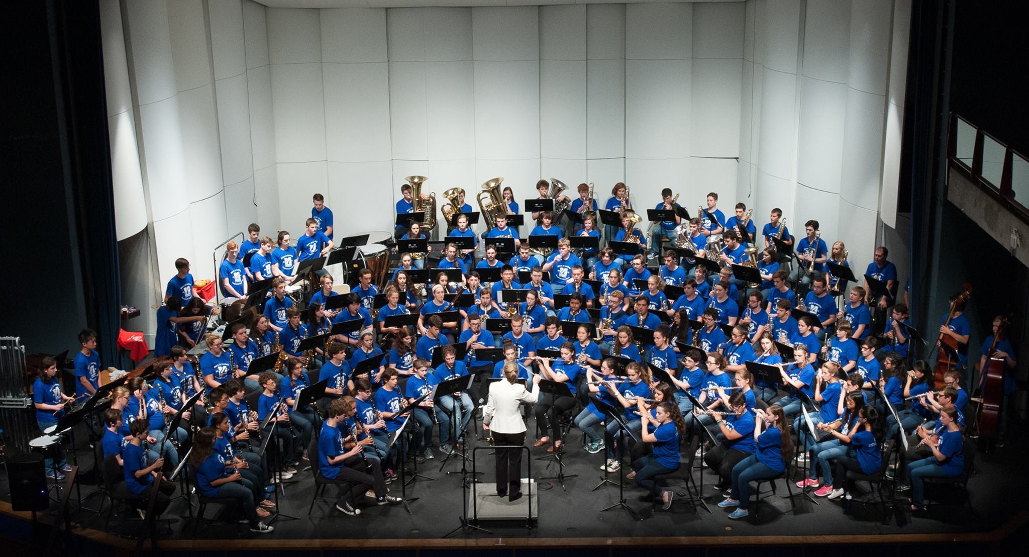 The UMass Lowell Symphonic Band Camp Performing