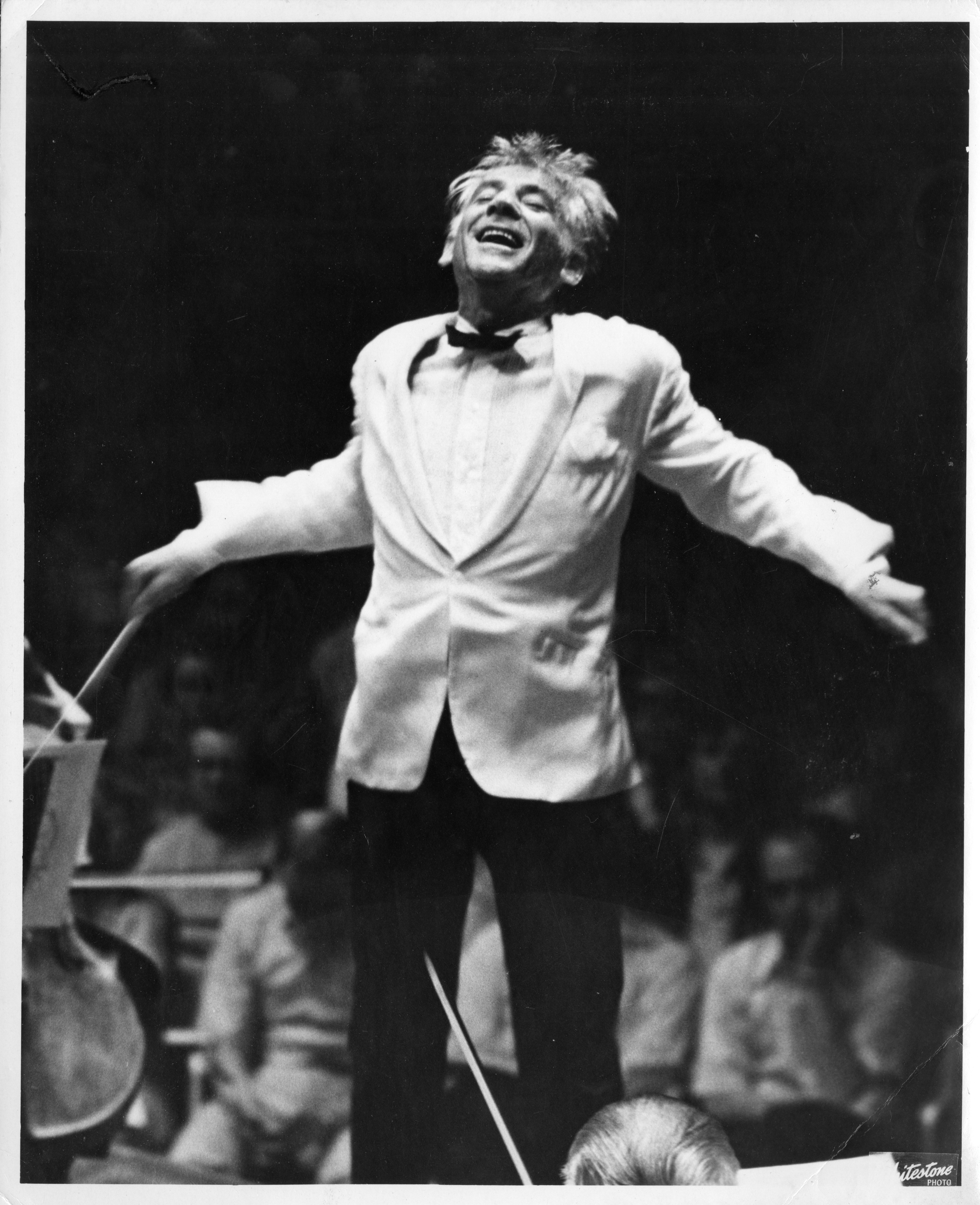 Leonard Bernstein Energetically Conducting