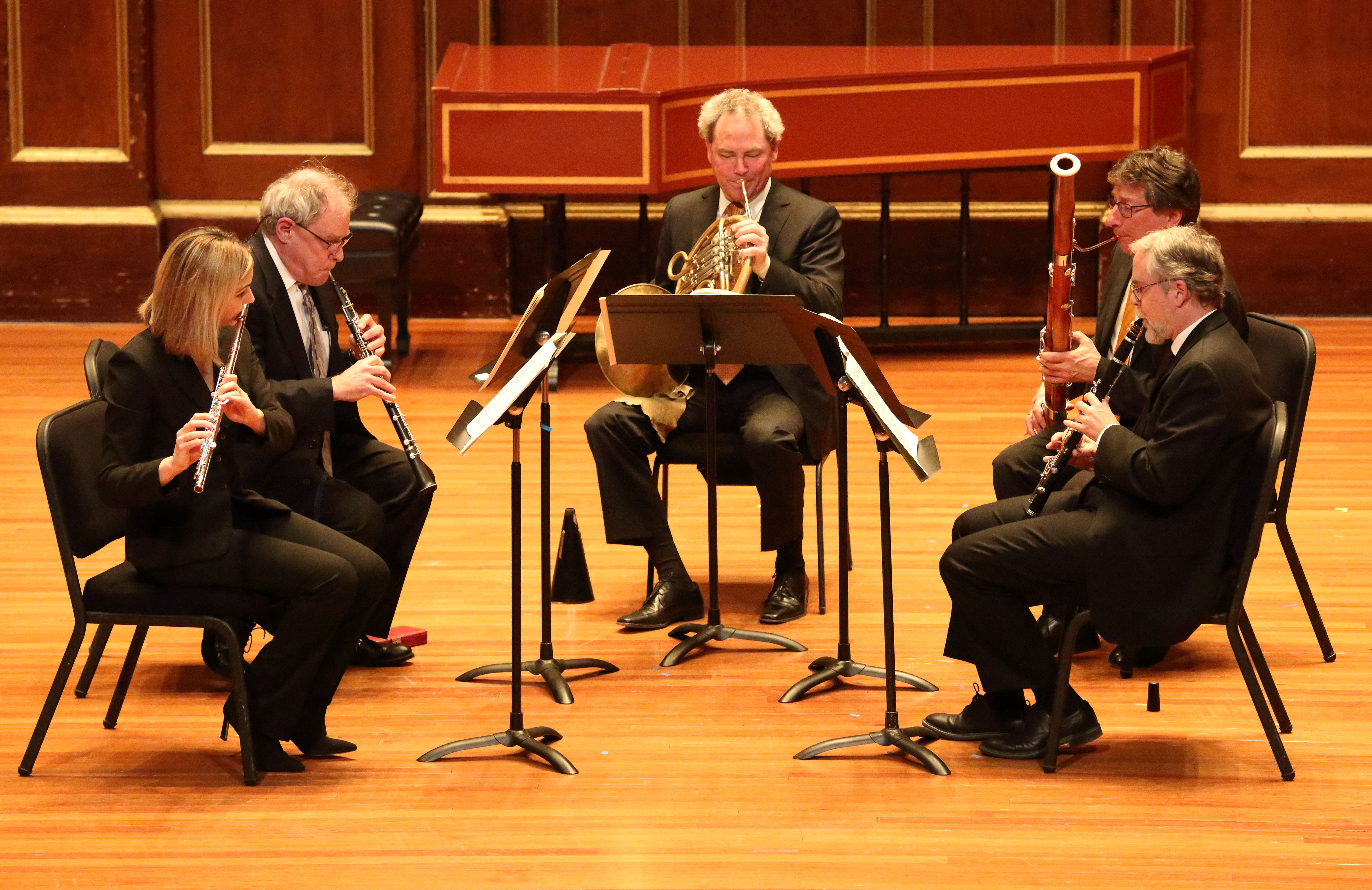 Boston Symphony Chamber Players performing at Jordan Hall