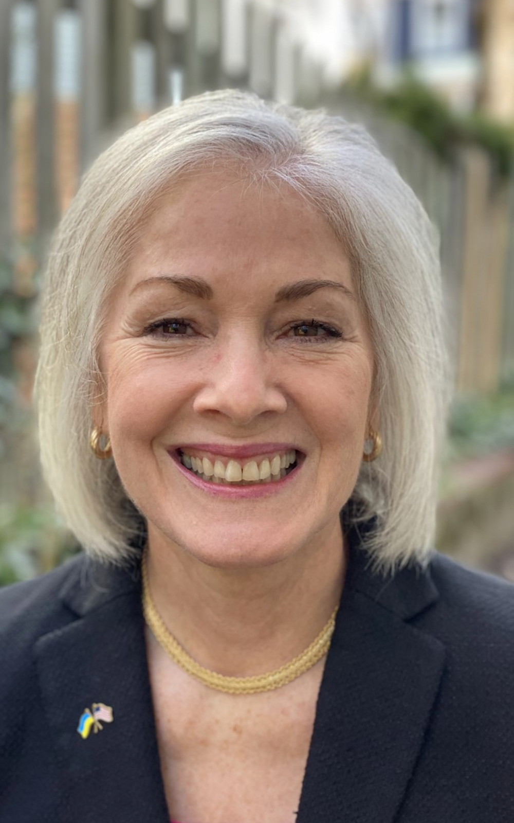 A headshot of Marie Yovanovitch