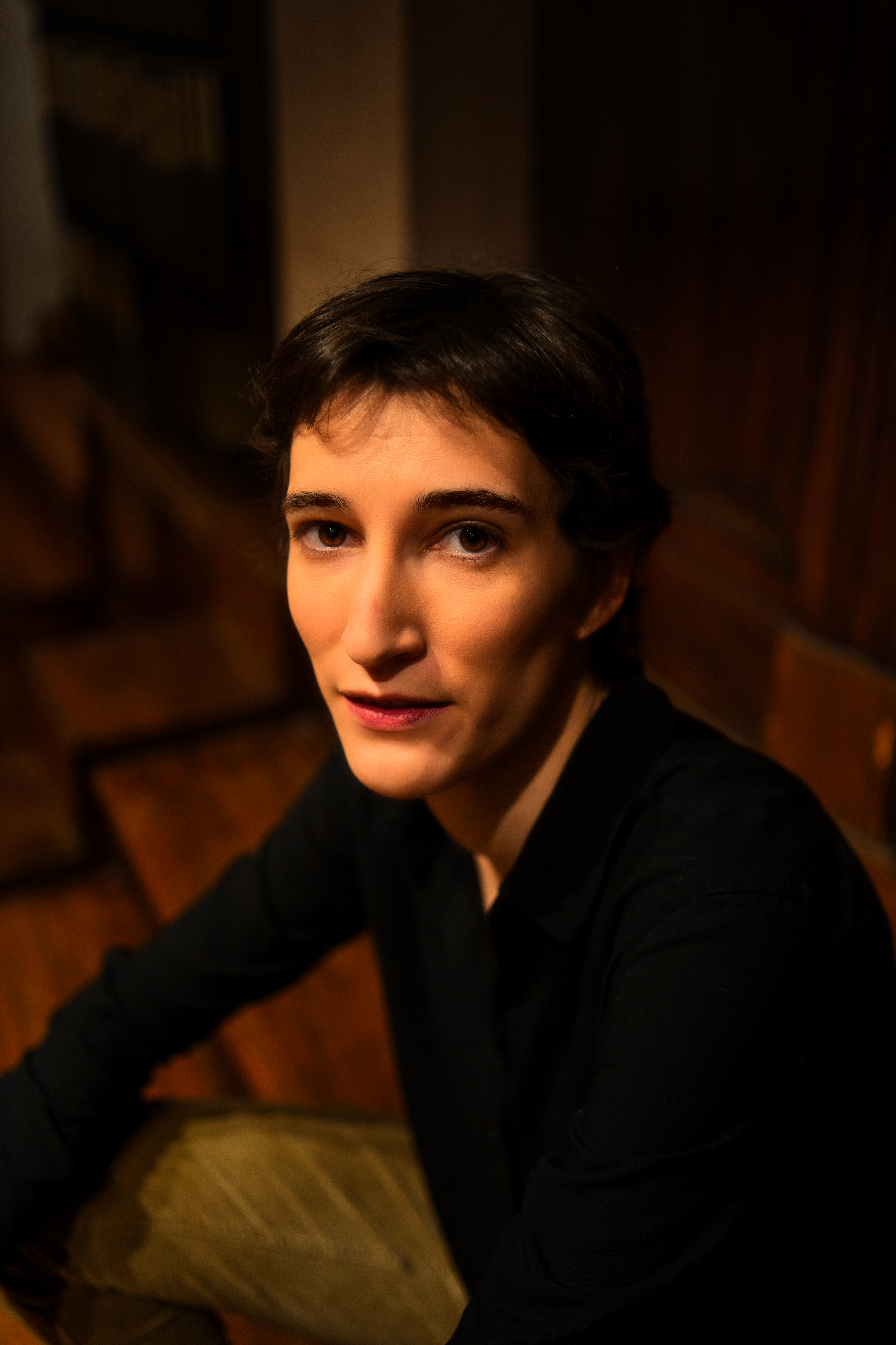 A headshot of Cécile Lartigau looking at the camera.