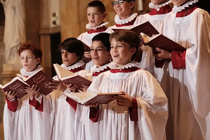 The boys of St. Paul's Choir School