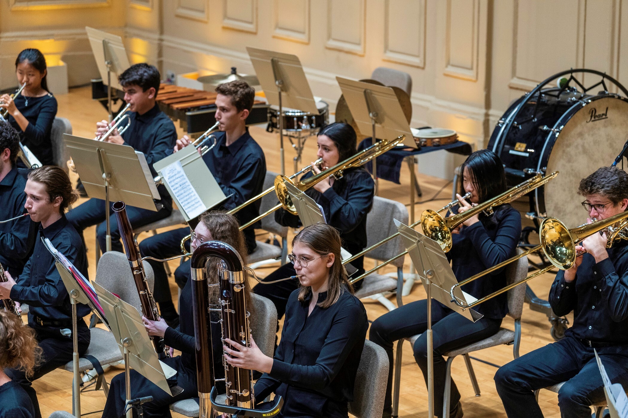 BYSO performing at Symphony Hall in Boston