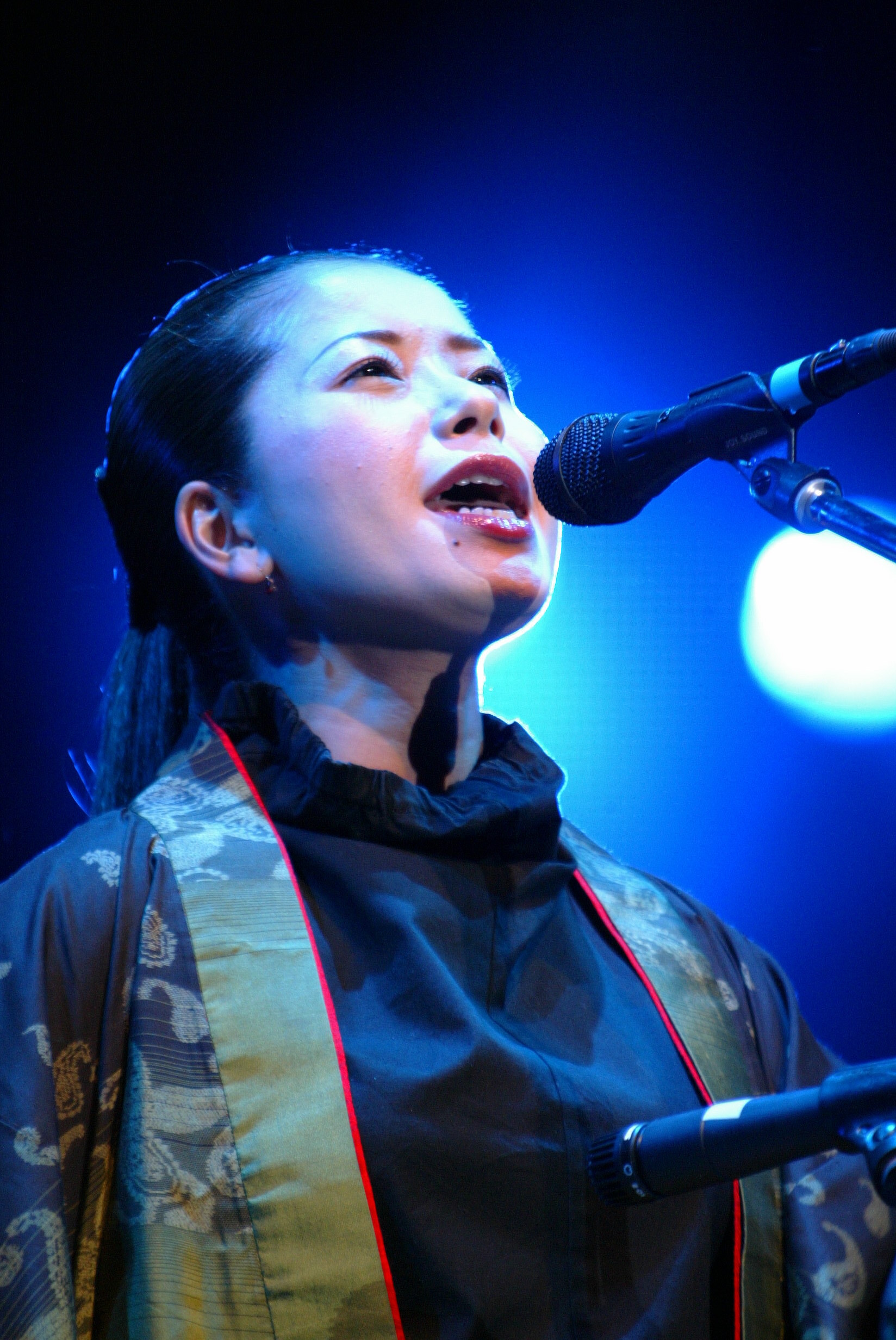 Ritsuki Nakano (Rikki) performing on stage