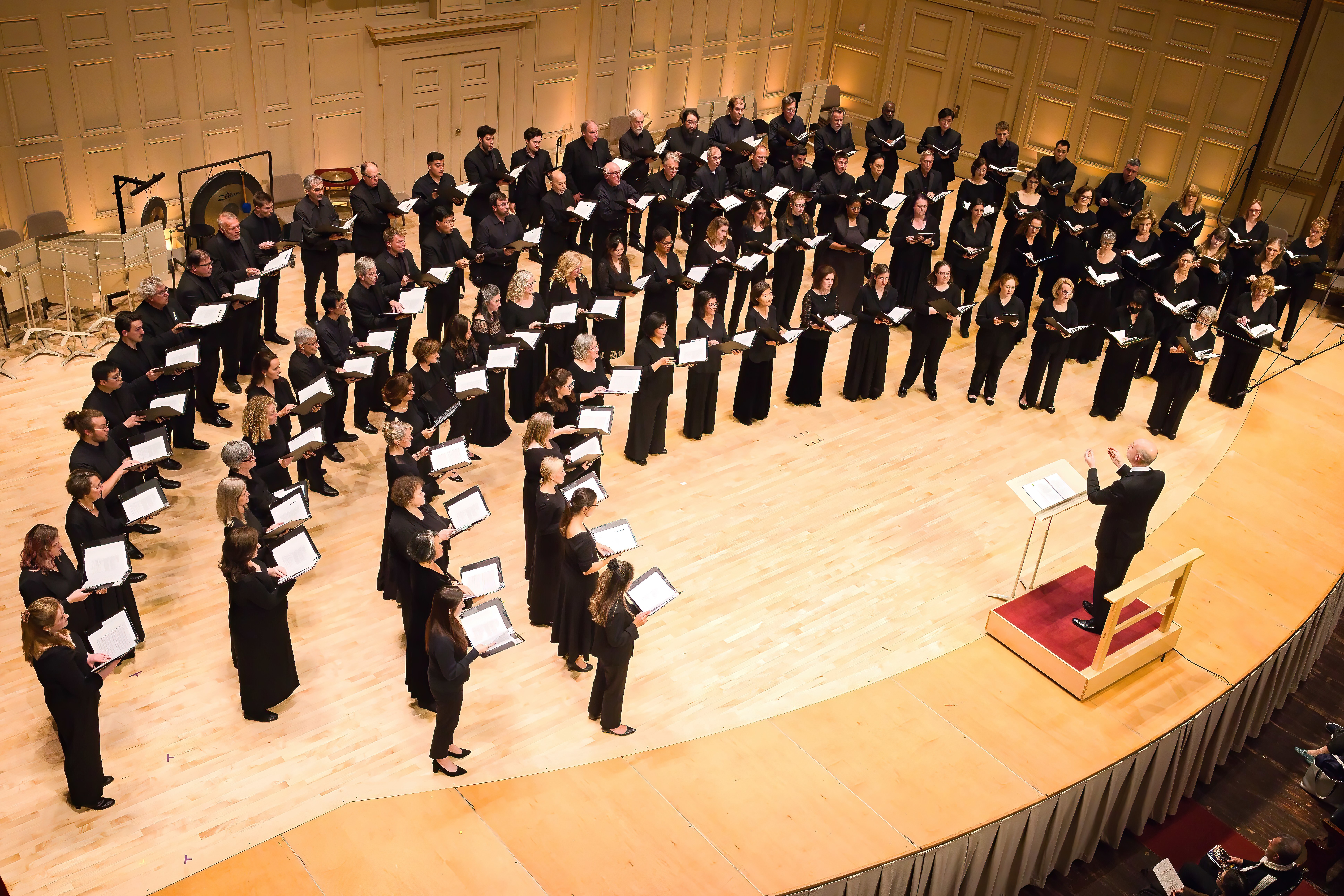 Tanglewood Festival Chorus Performing at Symphony Hall in Boston