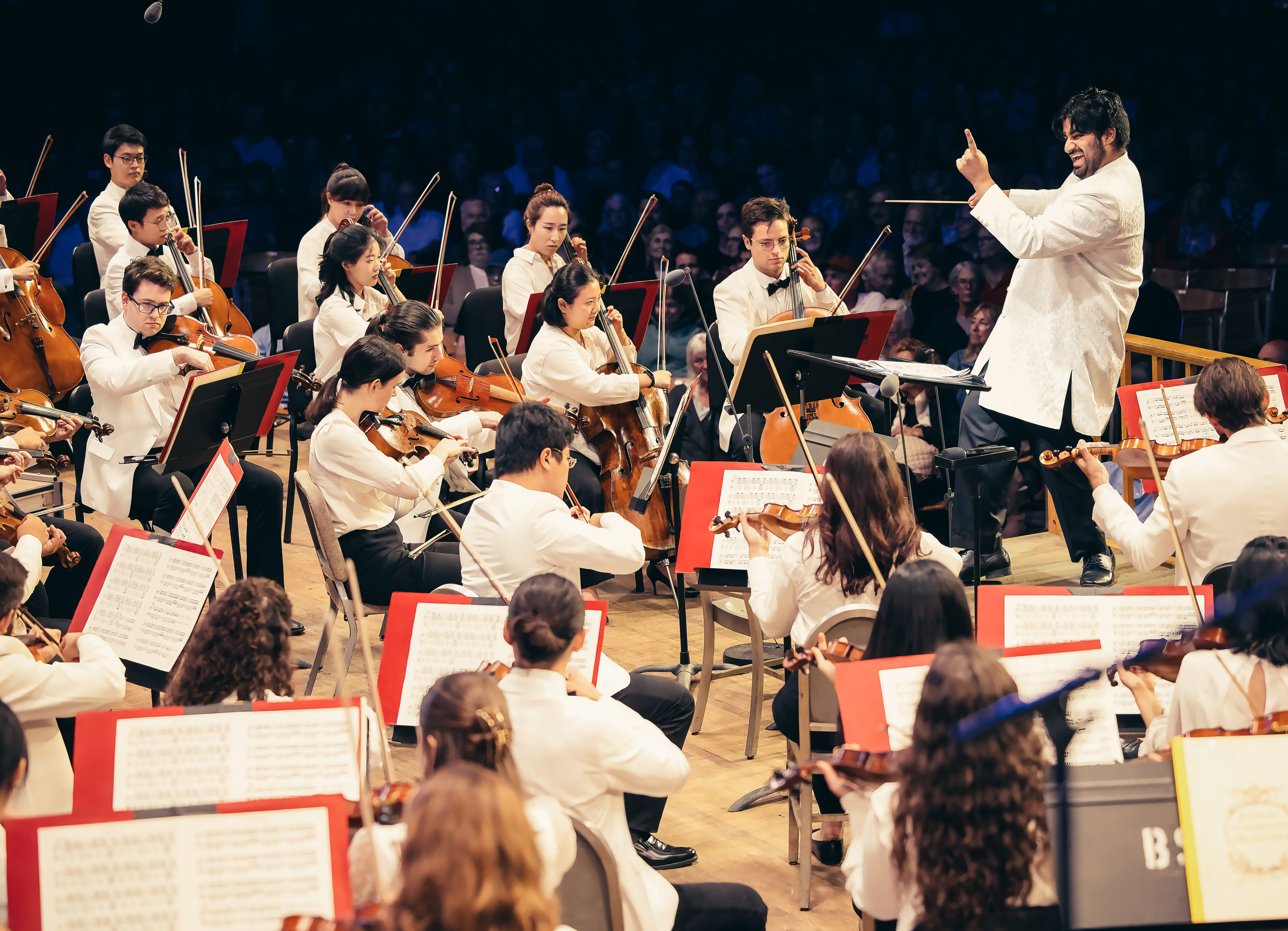 TMC Fellow Armand Birk Conducts the TMCO at Tanglewood on Parade Hilary Scott Filter