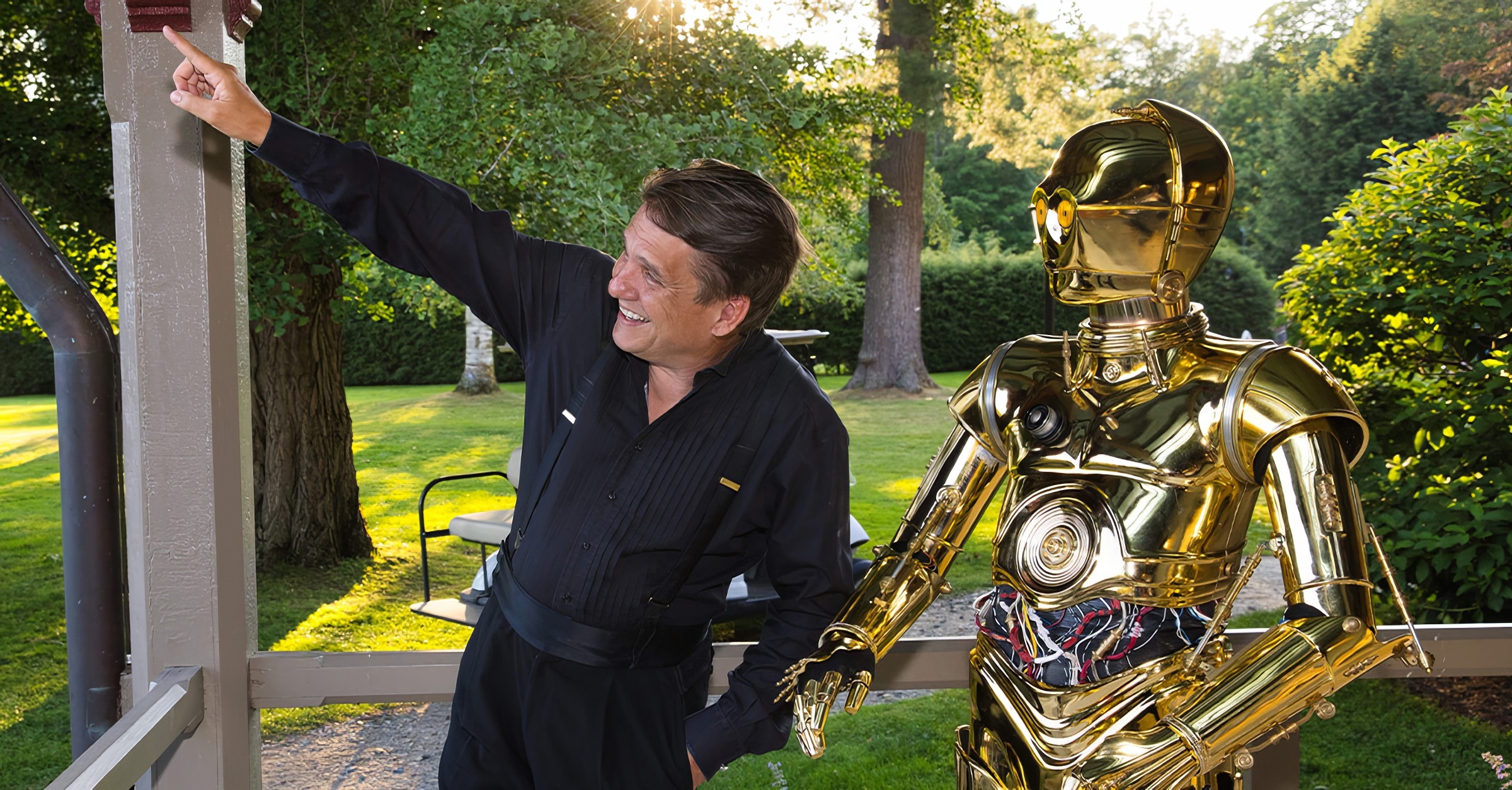 Keith with C3PO