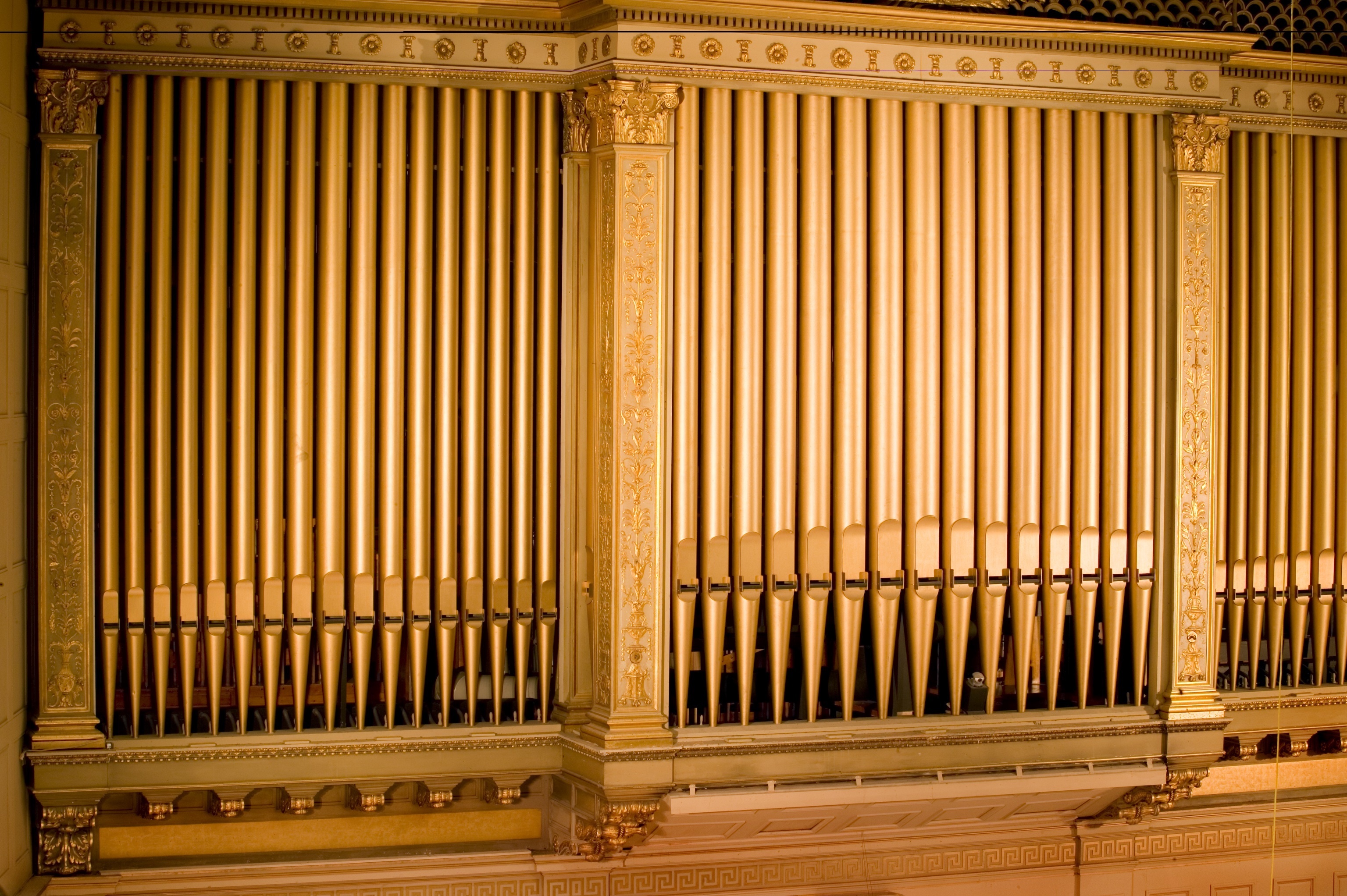 Symphony Hall Organ Pipes Detail